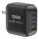 thumbnail image 3 of Mr. Gadgets Cargador Para Macbook Usb-c Trenzado Power Cube 100w Cargador Carga Ultra Rápida Pd Qc Gan, 4 Puertos, Compatible Con Macbook Air/ Pro Intel M1 M2 M3 M4, 3 of 7