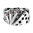 thumbnail image 1 of Minnieouse Anillo de dedo para mujer, pieza elegante y llamativa, anillos Punk Retro, anillos para mujer Ropa, zapatos y accesorios Miscelánea Rojo, 1 of 6