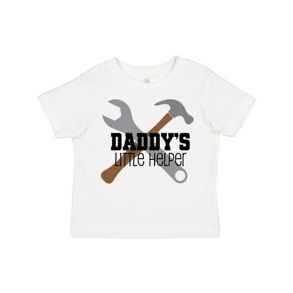 Inktastic Daddy's Little Helper Tool Set Boys Toddler T-Shirt