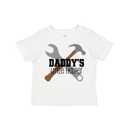 

Inktastic Daddy s Little Helper Tool Set Gift Toddler Boy Girl T-Shirt