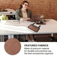 thumbnail image 4 of OULII 1Pc Durable Coffee Wheelchair Side Storage Bag Multi Pockets for Mobility Scooter, 4 of 8