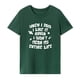 thumbnail image 5 of Camiseta para mujer con cuello redondo, camiseta básica de moda para mujer para caminar en la playa L, 5 of 8