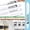 White, variant on Plertrvy Clearance 1 X Pen, White Liquid Erasable Chalk, White Sticker Pen Chalkboard Glass Liquid Blackboard for Marker Chalk Stationery, Multicolor