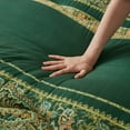 thumbnail image 4 of Zelladorra Japanese Floor Mattress, Futon Mattress with Portable Storage Bag, Roll Up Mattress Thick Tatami Mattress Suitable for Camping, Guest Room (Bohemian Green, Full), 4 of 9