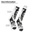 thumbnail image 2 of Sigee Skeleton Wave Artwork for Socks for Men Women Socks Stocking Compression Socks, 2 of 6