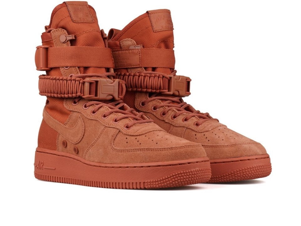 nike sf af1 dusty peach