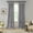 Gray, variant on Korena Tie-Top Crushed Velvet Window Curtain