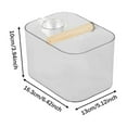 thumbnail image 7 of figatia Bird Toilet Stand Training Tool Multifunctional with Feeder Bowl Bird Potty Parrot Grinding Perch for Home Small Medium Birds Square, 7 of 7
