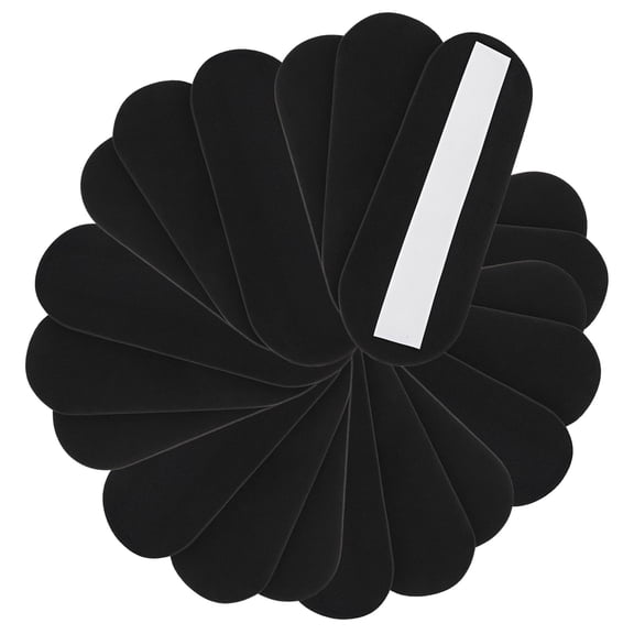 20 Pcs Ceiling Fan Filters For Blades, 9.8 x 3.5 in / 25 x 9 cm Activated Carbon Filter Pads, 0.2 in / 0.50 cm Thickness, Universal Size, Fan Air Purifier Pads for Home, Office