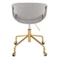 thumbnail image 6 of LumiSource Curvo Upholstered 4-Star Task Chair, 6 of 8