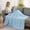 Blue-50"x70", variant on 1 PC Summer cooling comfort soft blanket,Breathable and lightweight,Air blanket,Home sofa afternoon nap mat,Washable summer home decor blanket,Blue,Throw