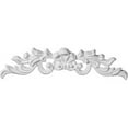 thumbnail image 1 of 11.62 In. W X 1.75 In. H X .75 In. P Architectural accent - Baile Center With Scrolls Onlay, 1 of 1