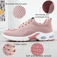 thumbnail image 2 of BERANMEY Women's Comfort Sneakers Lightweight Breathable Mesh Walking Shoes with Air Cushion for Casual Wear, 2 of 7