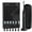 Black, variant on Sonic Electric Toothbrush for Adults and Teen: Rechargeable Travel Toothbrush with 6 Brush Heads & Travel Case, Smart Timer, 5 Modes, 2-Hour Fast Charge Last 30 Days, Black