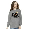 thumbnail image 2 of Awkward Styles Girls Halloween Youth Sweatshirt Sister Pumpkin Crewneck Tee for Kids, 2 of 4