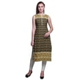 thumbnail image 1 of Bimba Kurtis Sans Manches pour Femmes, Kurta Droite Imprimée pour Femmes, Haut Indien X-Small, 1 of 5