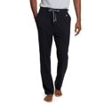 thumbnail image 1 of Pantalón Sleep Lounge Nautica Soft Knit para hombre True Black S, 1 of 2