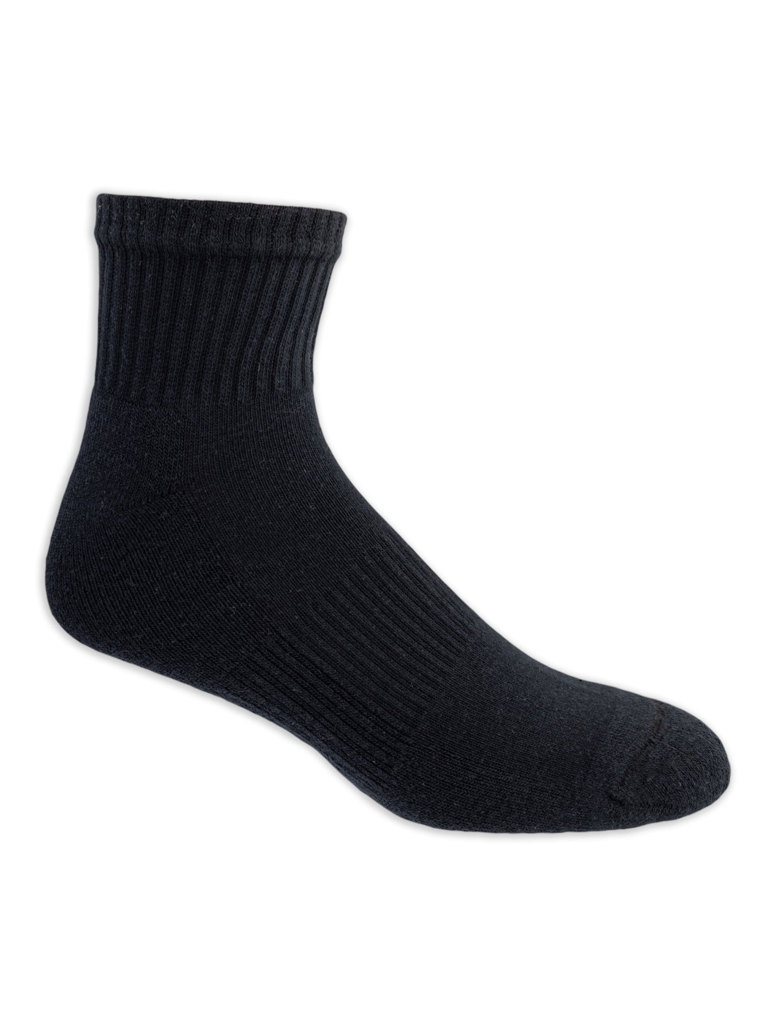 Athletic Works Men's Ankle Socks, 6-Pack