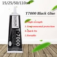 thumbnail image 5 of Juego de 22 piezas T7000 de pegamento multifuncional para marco de pantalla de teléfono móvil, sellador epoxi, pegamento líquido súper negro T-7000, esmalte de uñas, 5 of 5