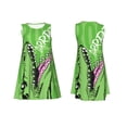 thumbnail image 6 of Defioc CROCODILE HEAD Pattern Women's Summer Dresses 2025 Beach Casual Sleeveless Tank Loose Sundress Beach Vacation Clothes with Pocket -3X-Large, 6 of 7