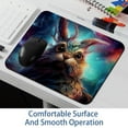 thumbnail image 6 of Starry Animals Square Desk Mat Mouse Mat Mouse Pad, 8.3x9.8 Inch, Non-Slip Rubber Bottom, Printed, Suitable for Office and Gaming, 6 of 6