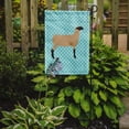 thumbnail image 2 of Caroline's Treasures BB8150GF Hampshire Down Sheep Blue Check Flag Garden Size , Small, multicolor, 2 of 3
