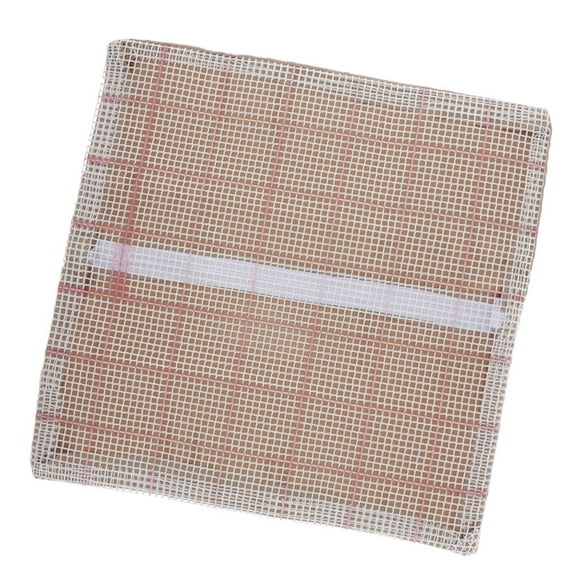 QccHieUs Blank Latch Hook Rug DIY Embroidery Pillow Cushion Cover Handcraft Making17x17''