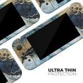 thumbnail image 5 of Design Skinz Compatible Nintendo Wii Skin Decal Protective Scratch Resistant Cover Foiled Marble Agate, 5 of 5