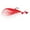 Red/White, variant on Mustad Big Eye Bucktail Lure (Red/White) - 2oz