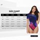 thumbnail image 5 of Balery Cosmic Cat Psychedelic Journey Body de cuello redondo de manga corta para mujer Tops de manga corta Tops básicos-XX-Large, 5 of 7