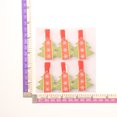 thumbnail image 3 of Coofit Christmas Picture Clips Decorative 6PCS Wood Photo Clips Wooden Clothespins, 3 of 8