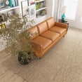 thumbnail image 7 of Allora Genuine Italian Leather Upholstered Sofa in Cognac/Tan, 7 of 7