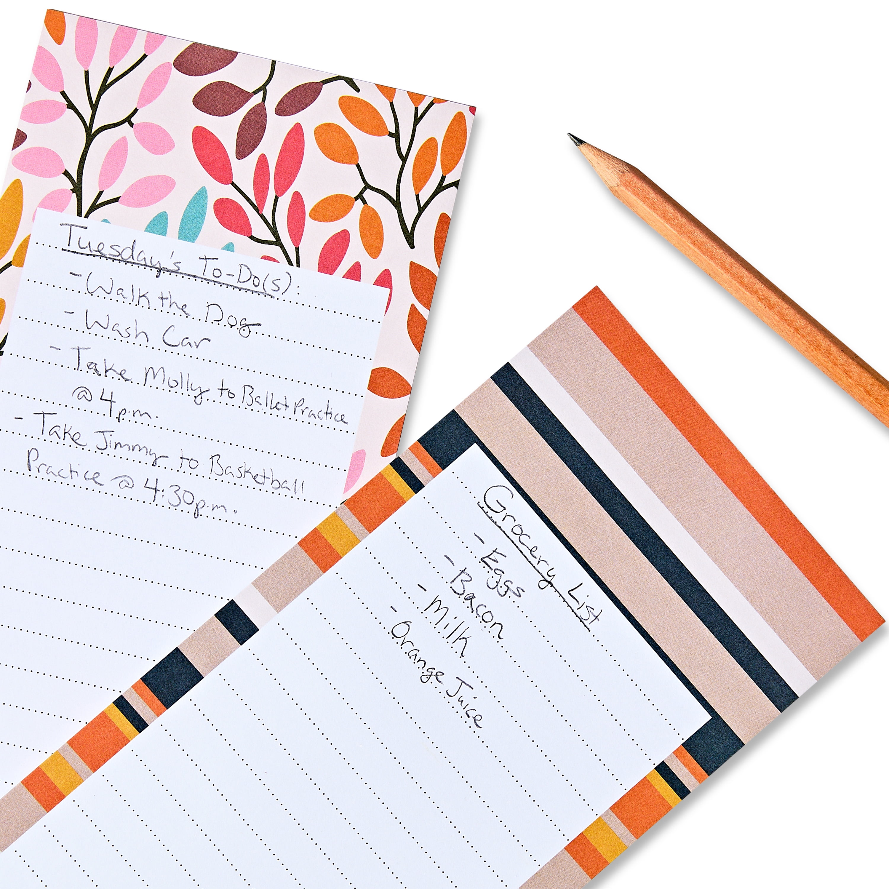 (8 pack) Pen+Gear List Pads with Magnet on Back, 80 Sheets Each, 2 Count