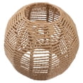 thumbnail image 7 of HIBIBUD Lamp Light Rattan Shade Woven Pendant Lampshade Chandelier Wicker Fixture Shades Lights Basket Cover Ceiling Hanging, 7 of 7