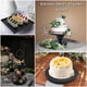 thumbnail image 3 of Juego de 7 soportes de metal para tartas, soporte redondo de 3 niveles, para cupcakes, bandeja de servir para fiestas, bodas, cumpleaños, baby shower, aniversario, 3 of 9