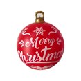thumbnail image 3 of Globo inflable navideño de 58 cm para exteriores, decorado con PVC, bolas gigantes grandes, adornos para árboles de Navidad, juguete para fiestas navideñas, 3 of 5