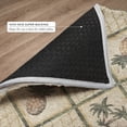 thumbnail image 6 of Addison Rugs Dream Shag Premium Machine Washable Transitional Bamboo & Pineapples Palm Rectangle Rug, 9' x 12', 6 of 8