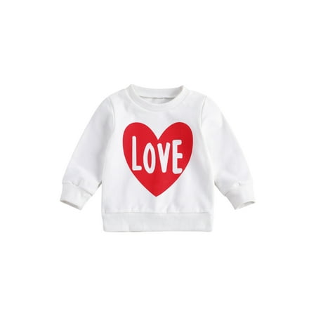 

Fullvigor Fullvigor Toddler Rainbow Pullovers Long Sleeve Round Neck Loose Sweatshirts