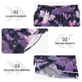 thumbnail image 3 of Women's Silk Pajama Shorts Elderly Cat with Bat Wings Pajama Shorts Women's Casual Pajama Shorts with Pockets, 3 of 6