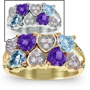desc per buyer - 1.13.06 Personalized Band of Hearts Ring