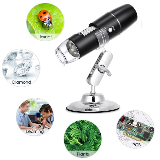Cámara de microscopio industrial nueva 1000x W04 WIFI Microscopio digital portátil Cámara de microscopio industrial ANGGREK Otros
