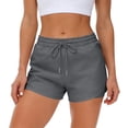 thumbnail image 5 of GUACER Womens 2-in-1 Athletic Shorts with Zipper Pockets, Lightweight Running Gym Shorts with Inner Liner for Workout & Yoga, 5 of 9