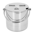 thumbnail image 2 of Ice Bucket, Handle Portable Ice Bucket Stainless Steel  for Wine, 2 of 7