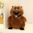 thumbnail image 4 of Lifelike Beaver Stuffed Animal Toy Super Realistic Animated Doll With Big Front Teeth For Kids Birthday Party, 4 of 7