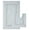 Lilas bruni, variante sur Fabstyles Basix Lot de 2 tapis de bain en coton réversible doux et absorbant