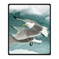 thumbnail image 1 of RYLABLUE Couverture de Mouette Couverture pour Canapé Ou Lit 58x80 Pouces, 1 of 3