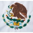 thumbnail image 5 of TOPFLAGS Mexican Flag Bandera de Mexico 5' by 8' foot Embroidered Flags Sewn Stripes 240D Heavy Duty MX National Flag 5x8 Feet for Indoor / Outdoor, 5 of 5