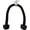 Black, variant on 27 Inch Tricep Rope Cable Attachment Heavy Duty Nylon Braided Gym Rope for Cable Machine LAT Pull Down Face Pulls Tricep Pushdowns Premium Fitness Accessories for Home Gym Red