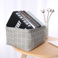 thumbnail image 3 of Unique Bargains Fabric Storage Bin Box with Handles Laundry Baskets Organizer for Closet, 3 of 9