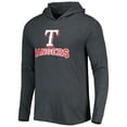 thumbnail image 2 of Men's Concepts Sport Heather Royal/Heather Charcoal Texas Rangers Meter Hoodie & Joggers Set, 2 of 5